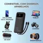 Power Bank A'Gold - Capacidade 20000mAh, Duas Portas USB | BTE-38 - Ideal para Celulares e Tablets BTE-38 [Original] - Imagem 2