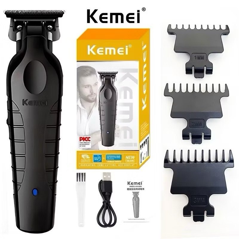 br-11134207-81z1k-mhunbu39t88y1a Aparador de cabelo Kemei KM-2299 - Imagem 1