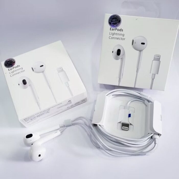 Fone De Ouvido Earpods iPhone Com Conector Lightning-Sem Bluetooth — imagem 1