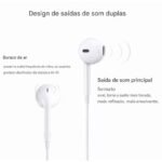 Fone De Ouvido Earpods iPhone Com Conector Lightning-Sem Bluetooth - Imagem 4