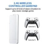 Game sitck Branco com adaptador M15 com 20 mil jogos - Imagem 3