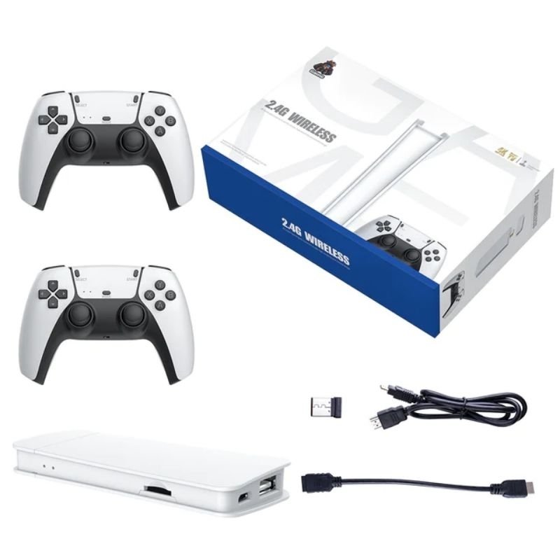 br-11134207-81z1k-migfzd1mnugzac Game sitck Branco com adaptador M15 com 20 mil jogos - Imagem 1