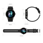 Smartwatch Peje Zw02 Pro Relogio Feminino Redondo Tela HD 1.39 Android iOS Bluetooth Monitor Esporte - Imagem 8