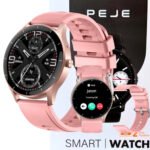 Smartwatch Peje Zw02 Pro Relogio Feminino Redondo Tela HD 1.39 Android iOS Bluetooth Monitor Esporte - Imagem 9