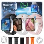Relógio Smartwatch W11G 46mm GPS Integrado Responde Whatsapp Microwear Série11 Tela Amoled + Brindes
