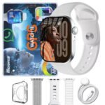 Relógio Smartwatch W11G 46mm GPS Integrado Responde Whatsapp Microwear Série11 Tela Amoled + Brindes - Imagem 14