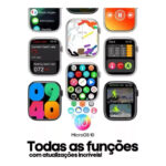 Relógio Smartwatch Feminino HW X Mini 41mm AMOLED 7 em 1 NFC - Imagem 3
