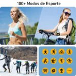Relógio Smartwatch Peje G08 Masculino Feminino Android Ios Gps Strava - Imagem 2