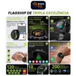 Smartwatch Haylou Watch 4S AMOLED 1.43″ GPS  - 120+ Esportes - 18 Dias Bateria - 1ATM - Bluetooth - Imagem 4