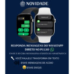 Smartwatch SU04 Watch 8 Pro 2026 Tela Super AMOLED | Faz e Recebe Chamadas | Responde WhatsApp | Assistente IA | Bluetooth - Imagem 5