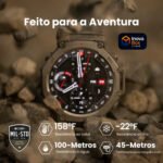 Relógio Smartwatch Amazfit T-Rex 3 Original - GPS - AMOLED - 48 mm - Resistência a Água - Bateria Longa - Imagem 5