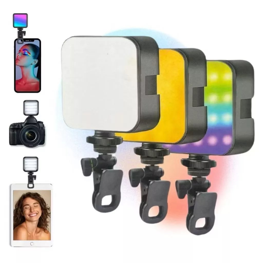br-11134207-820l8-mlyouw46wk5j2d Iluminação Fotográfica Noturna De Preenchimento LED Luz De Vídeo De Lâmpada Portátil De Fotografia - Imagem 1