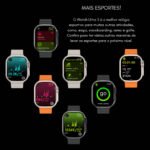 Relogio Smartwatch Ultra U5 PLUS Serie 11 49mm Amoled MICROWEAR - Imagem 8