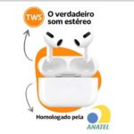 Airpods A4/Fone de Ouvido Sem Fio Kaidi Knc5602 Bluetooth V5 4 TWS Original - Imagem 3