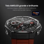 Relógio Smartwatch Amazfit T-Rex 3 Original - GPS - AMOLED - 48 mm - Resistência a Água - Bateria Longa - Imagem 4