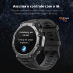 Relógio Smartwatch Amazfit T-Rex 3 Original - GPS - AMOLED - 48 mm - Resistência a Água - Bateria Longa - Imagem 6
