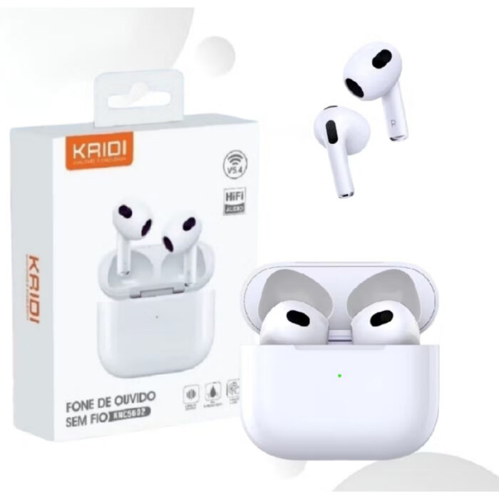 Airpods A4/Fone de Ouvido Sem Fio Kaidi Knc5602 Bluetooth V5 4 TWS Original — imagem 1