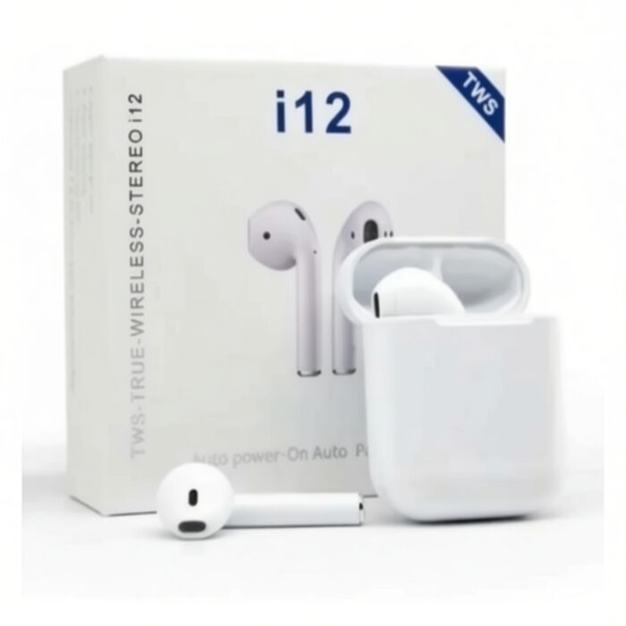 Fone de Ouvido Sem Fio i12 Tws Bluetooth Com Touch Bluetooth 5.0 — imagem 1