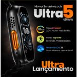 Smartwatch U4 Ultra Resistente Dagua Série 10 Lancamento 2025 Original Microwear - Imagem 7