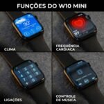 Smartwatch Relógio Inteligente W10 Mini  Microwear Original Bluetooth Fitness Monitor Cardíaco Android iOS - Imagem 4