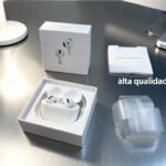 Airpods 4 (7° Geração) Fone de Ouvido Bluetooth Sem Fio Compatível com IOS