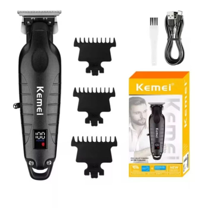 Maquina De Cortar Cabelo Recarregável Profissional 7000 RPM Kemei Bivolt KM-2293 — imagem 1