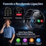 Relógio Smartwatch Gt3 Amoled lançamento Masculino Feminino Android IOS Pulseira Extra Chamandas Lançamento - Imagem 2