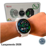 Smartwatch SU04 Watch 8 Pro 2026 Tela Super AMOLED | Faz e Recebe Chamadas | Responde WhatsApp | Assistente IA | Bluetooth