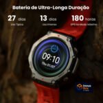 Relógio Smartwatch Amazfit T-Rex 3 Original - GPS - AMOLED - 48 mm - Resistência a Água - Bateria Longa - Imagem 3