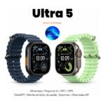 Smartwatch U4 Ultra Resistente Dagua Série 10 Lancamento 2025 Original Microwear - Imagem 5