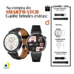 Smartwatch Microwear GT5 Mini 2026 41MM Feminina Redondo GPS ChatGPT  2 Pulseiras. - Imagem 5