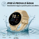 Relógio Smartwatch Redondo AJ-L95 Prova D'água Ip68 45mm 1.38 - Imagem 9
