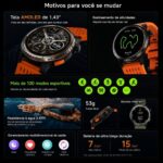 Smartwatch Peje G11 Amoled GPS A Prova D'água 3ATM - Imagem 8