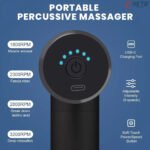 Massageador Elétrico Alta Frequência Profissional Muscular Massagem - Imagem 4