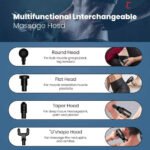 Massageador Elétrico Alta Frequência Profissional Muscular Massagem - Imagem 2
