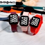 Relógio de Led Pulso Esportivo Watch Relógio digital Adulto e Infantil Esporte Prova água - Imagem 2