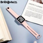 Relógio de Led Pulso Esportivo Watch Relógio digital Adulto e Infantil Esporte Prova água - Imagem 6