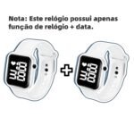 Relógio de Led Pulso Esportivo Watch Relógio digital Adulto e Infantil Esporte Prova água - Imagem 22