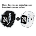 Relógio de Led Pulso Esportivo Watch Relógio digital Adulto e Infantil Esporte Prova água - Imagem 21