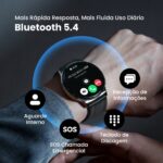Haylou Solar Lite 2 Smartwatch Relogio Esporte Correndo Ritmo AMOLED AOD 1ATM Bluetooth 5.4 Masculino Feminino - Imagem 7