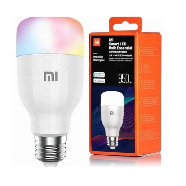 dbfe053a7995b9871a94573274d9f53f Lâmpada Inteligente Smart Led Bulb Branco/Colorido Funciona C/ Alexa - Imagem 1