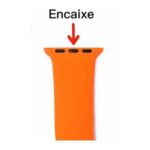 Pulseira de silicone para Smartwatch 44mm 40mm 38mm 42mm cinto de borracha smartwatch pulseira iwatch - Imagem 3