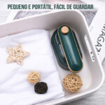 Ferro de Passar Portátil Dobrável Bivolt 110-220V Mini Ferro para Viagem Roupas Casa e Dormitório