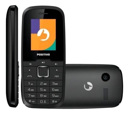 Telefone Celular Para Idosos Super Cor Preto P26