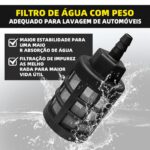 Lavadora de alta pressão portátil com pistola e acessórios Bateria de Lítio 68V 6.0Ah