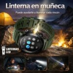 Relógio Smartwatch Aj-x19 Anjgg Lanterna Tela 1.46 Esportivo