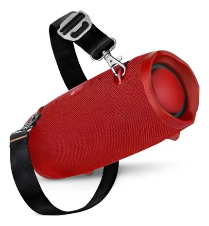 Caixa de Som Geral Xtreme Portátil Bluetooth Sem Fio, Vermelha e à Prova d'Água