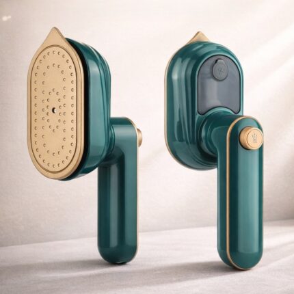 Ferro de Passar Portátil Dobrável Bivolt 110-220V Mini Ferro para Viagem Roupas Casa e Dormitório