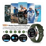 Relógio Smartwatch Aj-x19 Anjgg Lanterna Tela 1.46 Esportivo