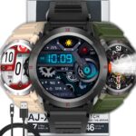 Relógio Smartwatch Aj-x19 Anjgg Lanterna Tela 1.46 Esportivo